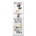 Wood Collage Picture Frame 4x6 - Displays six 4x6 Inch Portrait Pictures Photo Collage Frame Perfect for Family Photos